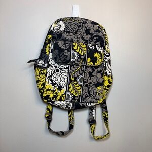 Vera Bradley Women's Quilted Baroque Floral Print Small Backpack
